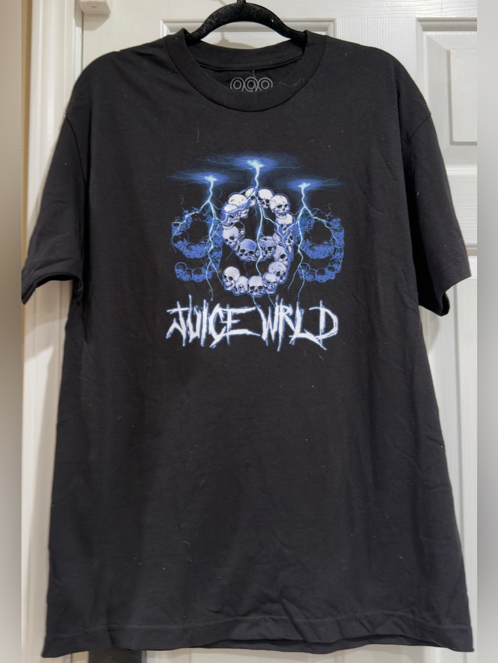 Zumiez Black Juice WRLD Skull Lightning Graphic Tee